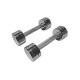 Body Maxx Chrome Steel Dumbells, 5 Kg*2 